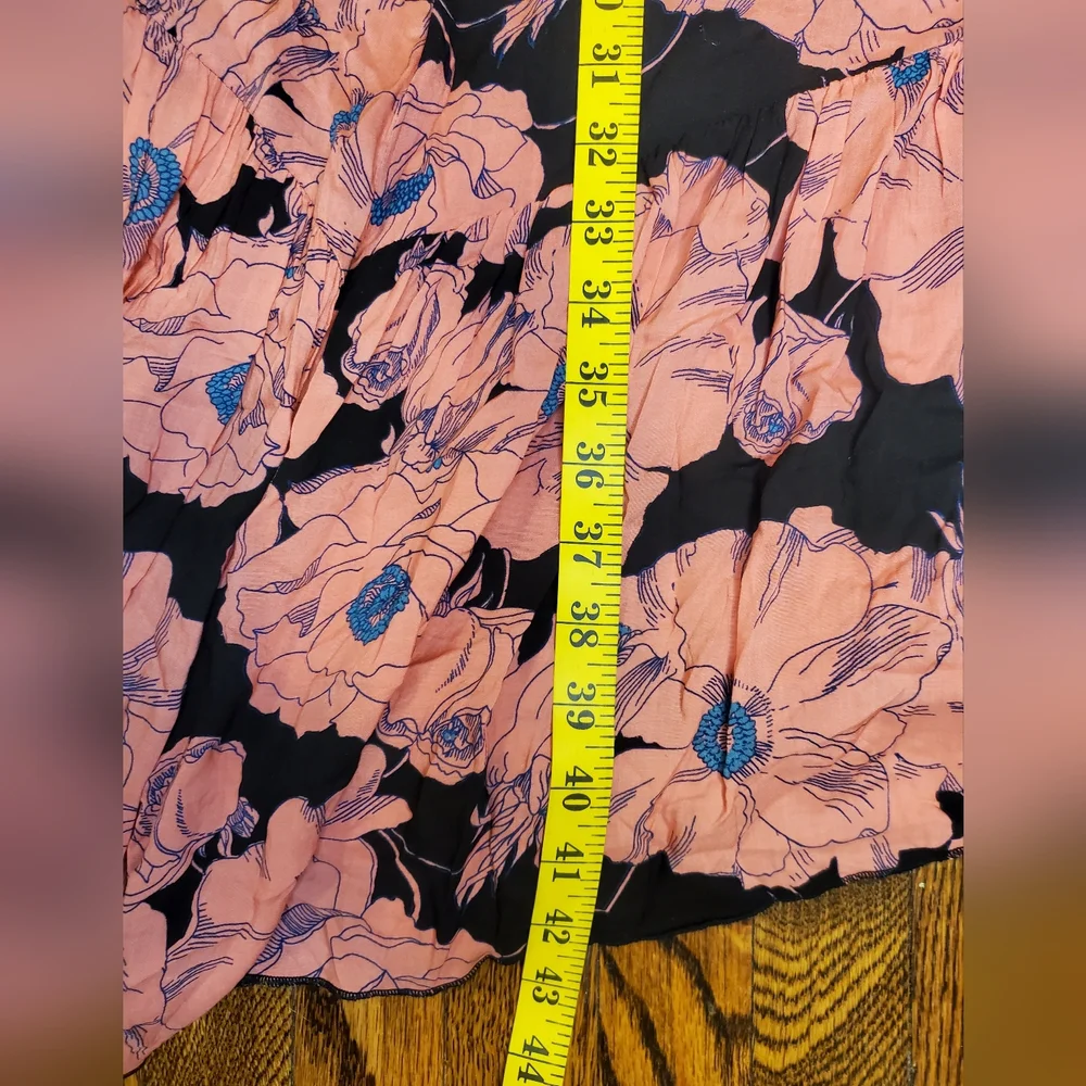 Free People Pink Floral Halter Maxi Dress